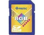 Pretec 8GB SDHC karta