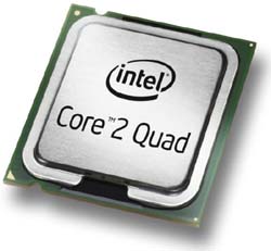 Procesory Intel Core 2 Quad na trhu