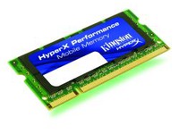 Paměti pro notebooky Kingston HyperX PC2-6400 CL4 SO-DIMM