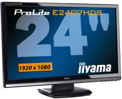 LCD iiyama ProLite E2407HDS Full HD