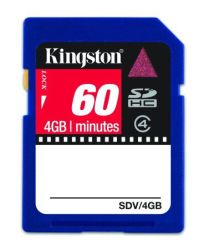 Paměťové karty Kingston SDHC Video