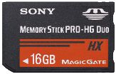 Sony Memory Stick PRO-HG Duo HX 