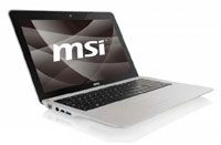 MSI X600 - ultratenký a lehký notebook