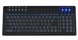 UMAX BL-741 LUMI - podsvícená klávesnice - 3 barvy