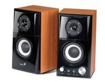 Dřevěné dvoupásmové reproduktory Genius SP-HF500A