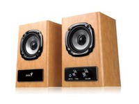 dřevěné stereo reproduktory Genius SP-HF360A
