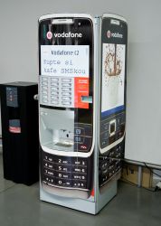 Vodafone a Automaty Servis Selecta - první mobilomat v ČR
