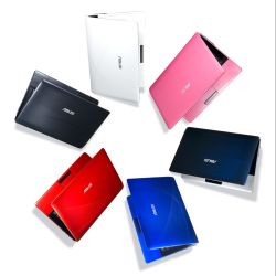 ASUS X Series Color - pestrobarevné notebooky