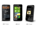 HTC 7 Mozart, HTC 7 Trophy a HTC HD7