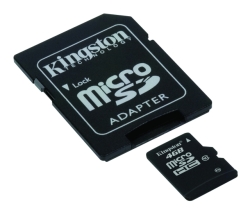 Kingston - rozšíření rodiny microSDHC karet třídy 10
