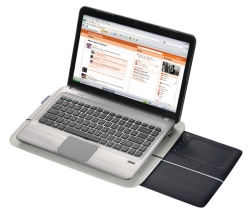 Podložka pod notebooky s vícedotykovým touchpadem