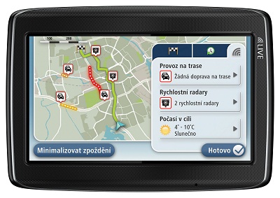GPS navigace TomTom GO LIVE s HD Traffic