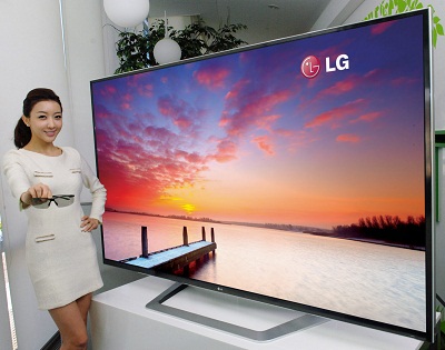 LG představuje 84 palců 3D televizor s rozlišením UD