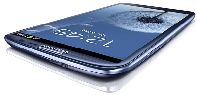 Samsung GALAXY S III reaguje na vaši tvář 