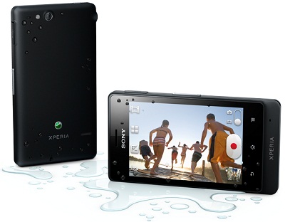 Sony Xperia go - nový, stylový, odolný a voděvzdorný