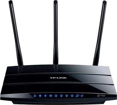 TP-LINK TL-WDR4300 router s WiFi až 750 Mbit/s 