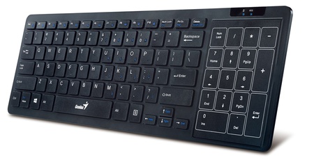 Geniusu SlimStar T8020 - bezdrátová klávesnice s integrovaným touchpadem