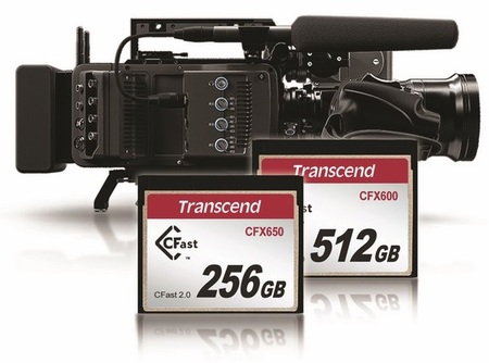 TRANSCEND uvádí paměťové karty CFX650 a CFX600 vhodné i pro kamery se záznamem obrazu 4K