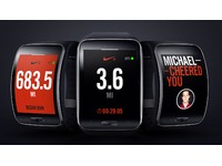 Samsung Gear S s aplikací Nike+ Running