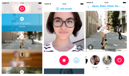 Skype Qik - aplkace, která spočívá ve vzájemném zasílání a sdílení krátkých videí