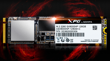 ADATA XPG SX8000 - PCI Express 3.0 x4 M.2 2280 herní SSD