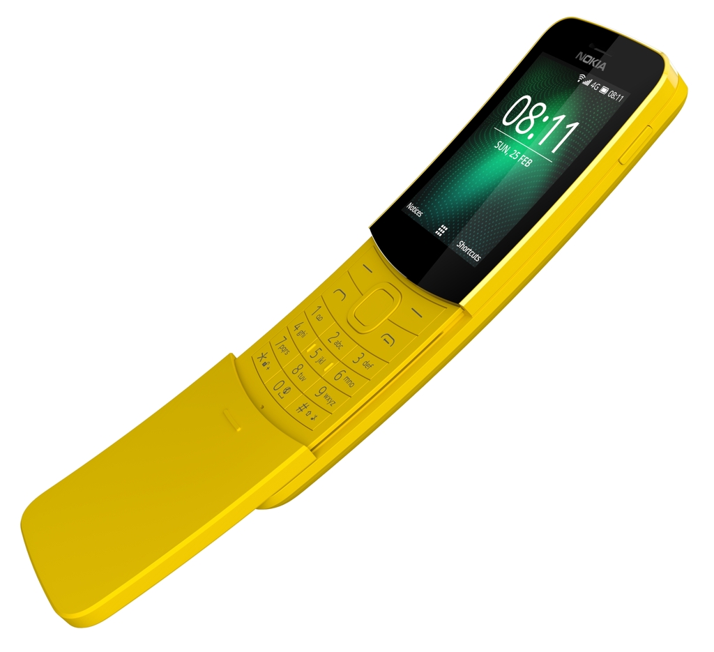 Nokia 8110 - v otevřeném stavu