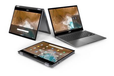 Acer představuje prémiový konvertibilní 2K Chromebook Spin 713, který vychází z projektu Athena
