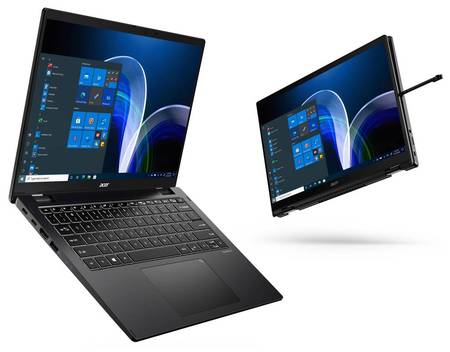 Acer představuje dva ultralehké výkonné notebooky řady TravelMate P6 pro hybridní styly práce